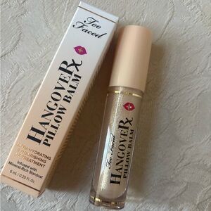 Too Faced Hangover Rx Pillow Balm Lipgloss in Very Vanilla BNIB